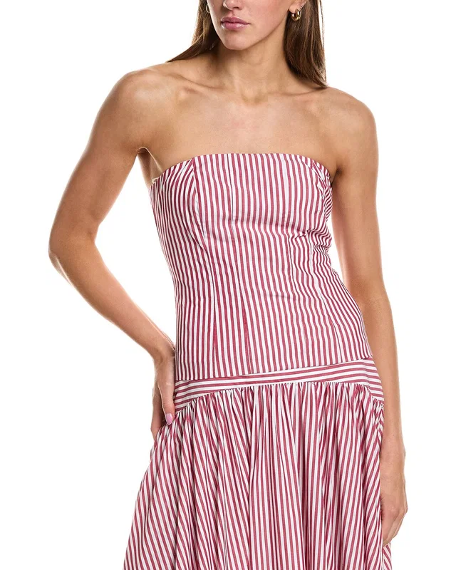 Rowing Blazers Poplin Pinstripe Top, image 1 of 1 from Gilt