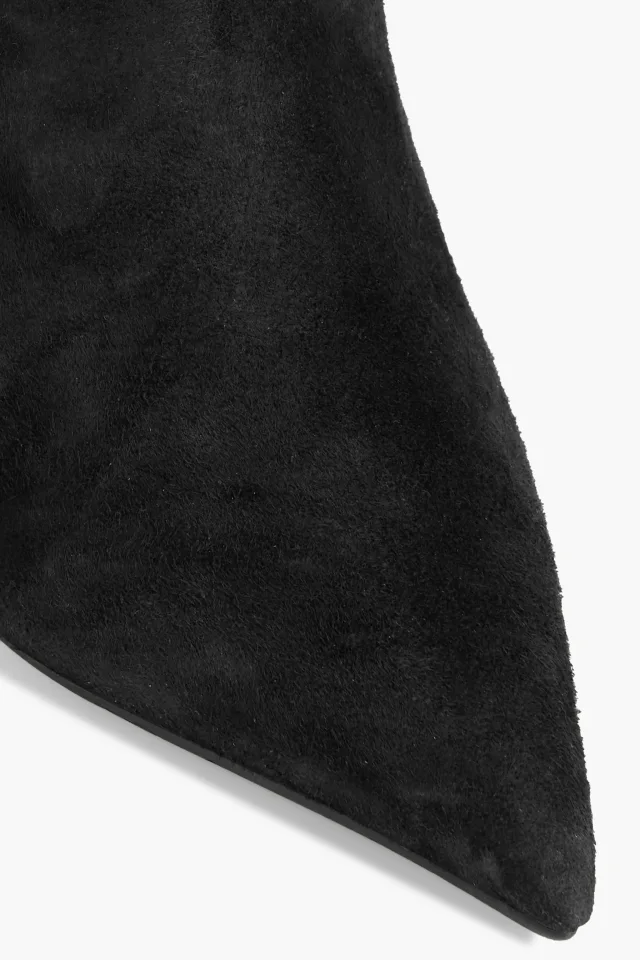 Jimmy Choo Cierra 100 Suede Over-the-Knee Boots, photo 4 of 4 from THE OUTNET
