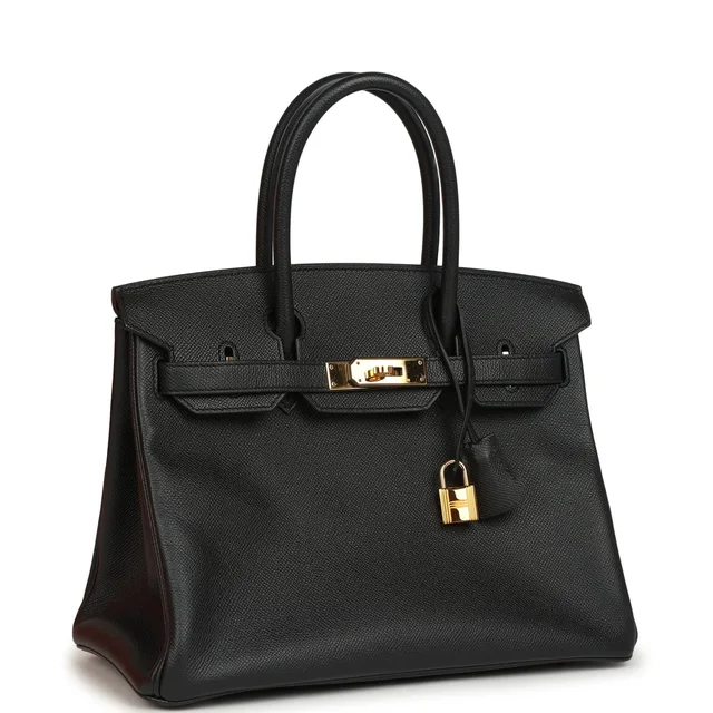 Hermès Birkin 30 Black Epsom Gold Hardware in Black Epsom leather from Madison Avenue Couture, photo 2 of 2
