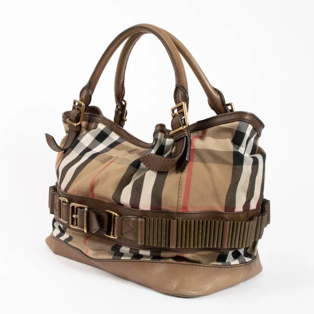 Burberry House Check Brecon Bag in Canvas from Labellov, photo 3 of 4