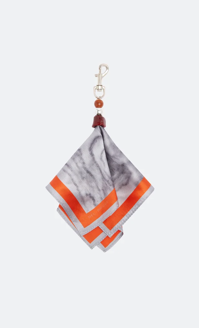 Bec&Bridge ETIENNE SCARF KEYRING - WOODGRAIN/PERSIMMON from BEC + BRIDGE, photo 1 of 1