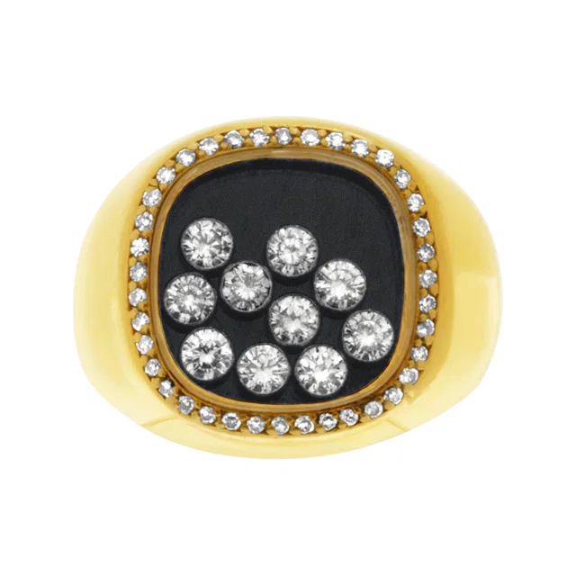 Chopard Happy Diamond ring in Yellow Yellow Gold from Gray And Sons