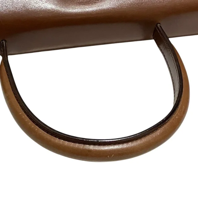 Celine Leather Handbag in Gold Leather from LuxUness, photo 9 of 9