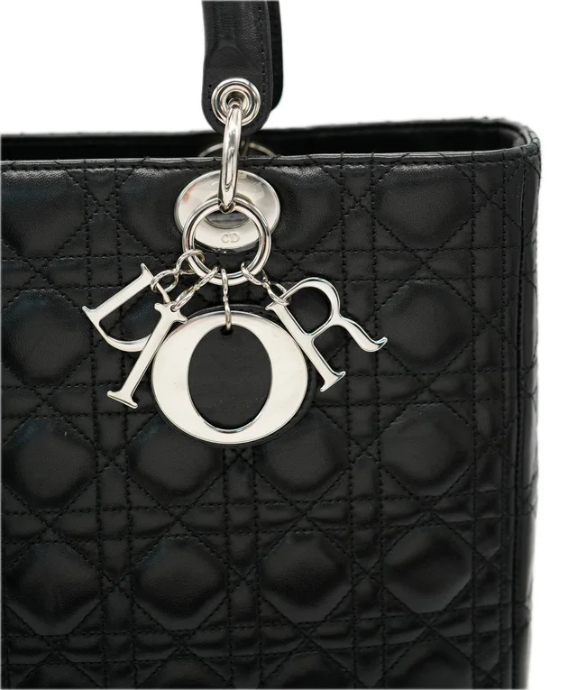 Dior Black Zip Closure Large Lady in Black from Luxury Promise, photo 2 of 2