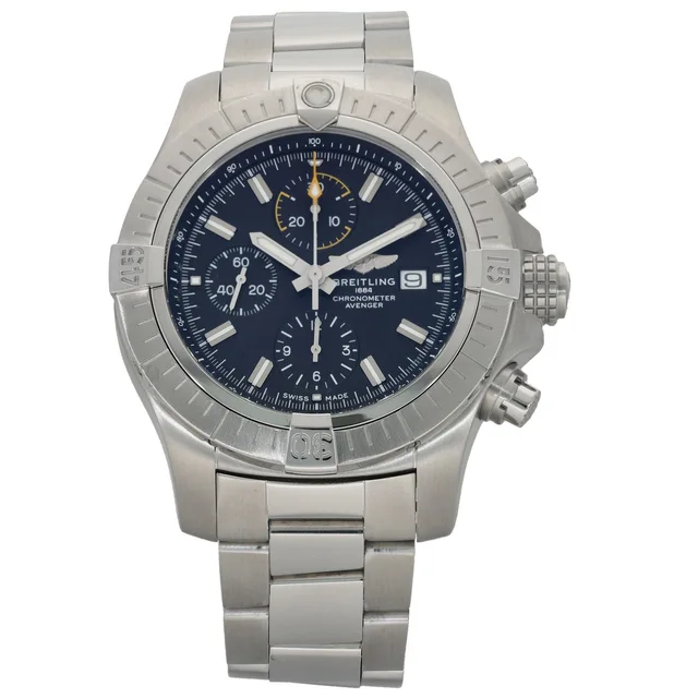Breitling Avenger A13317 45mm Stainless Steel Watch from H&T