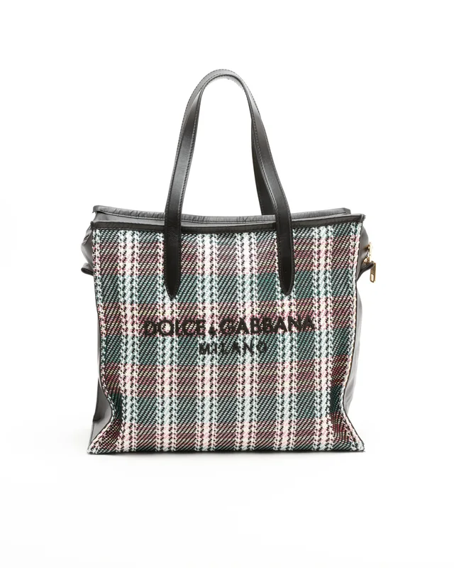 Dolce & Gabbana Market Shopping Bag in Leather from A Retro Tale