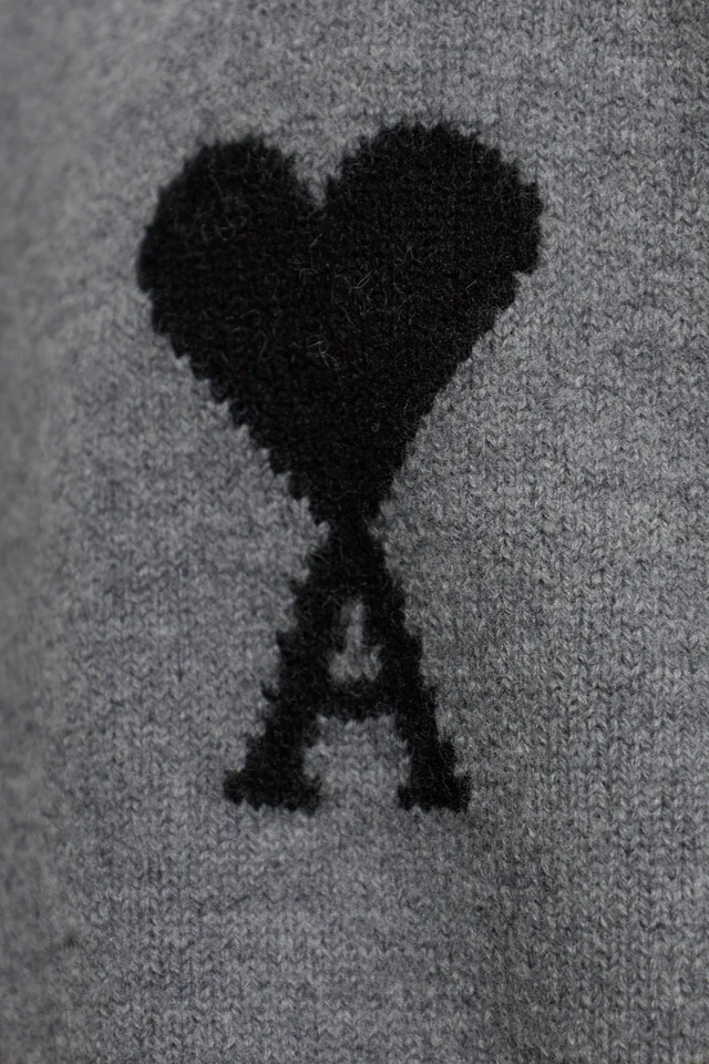 Ami Paris Ami de Coeur roll-neck sweater, photo 2 of 5 from SENSER
