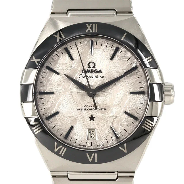 Omega Constellation 131.30.41.21.99.001 Stainless Steel Automatic in Dial color: Meteorite Case: stainless steel Bracelet: stainless steel from KOMEHYO