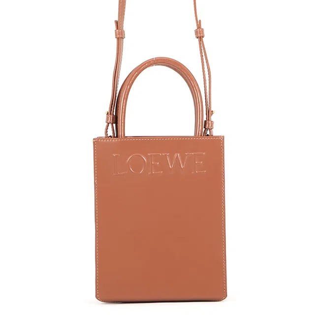 Loewe Standard A5 Tote 2-Way Bag BrownA933S30X01 Leather in Leather from GALLERY RARE