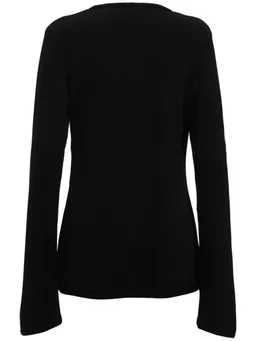 Mach & Mach Short jacket with hook-and-eye closure in 91% Viscose, 7% Polyamide, 2% Elastane, photo 7 of 8 from LUISAVIAROMA