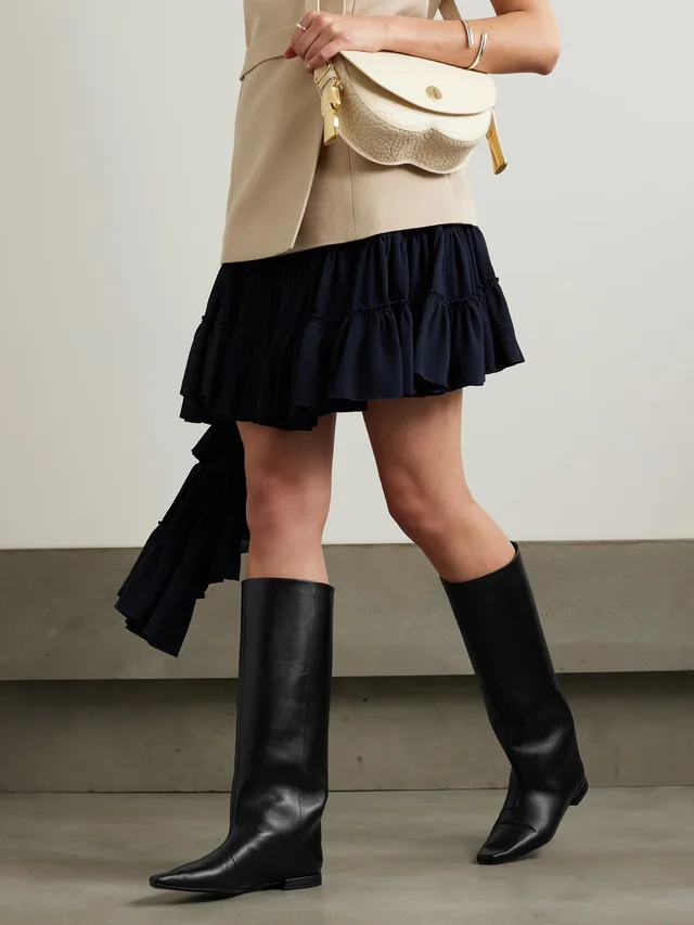 LOULOU DE SAISON Lirone leather knee boots in Black, photo 2 of 2 from NET-A-PORTER (Canada)