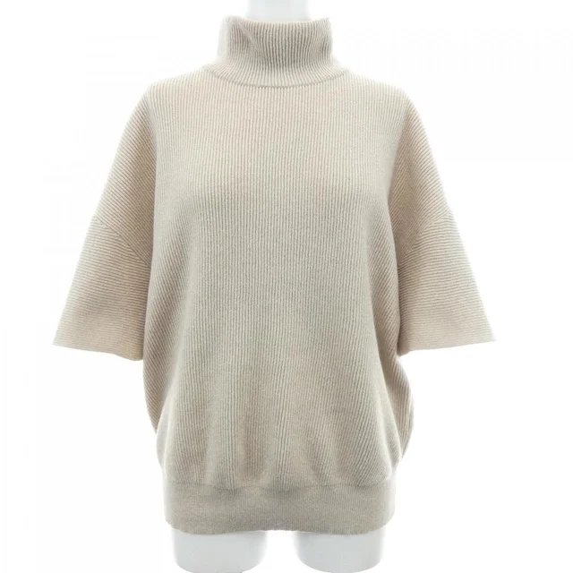 Brunello Cucinelli Knit in Beige type 100% cashmere from KOMEHYO