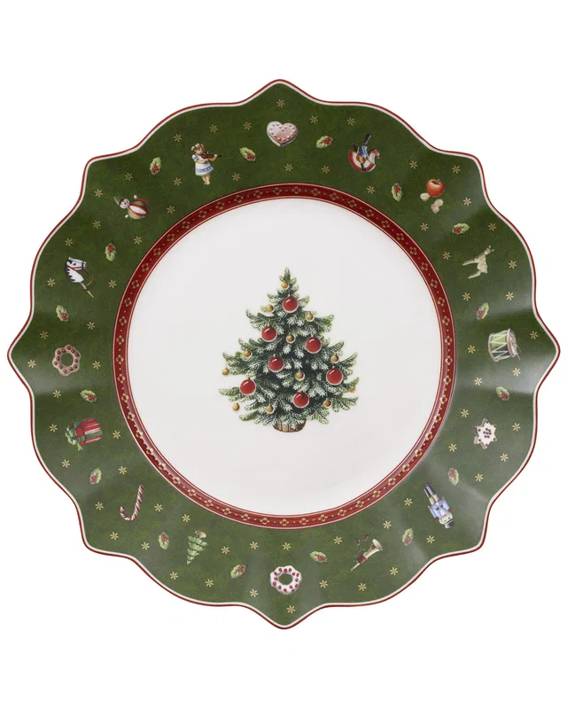Villeroy & Boch Christmas Toy's Delight Tree Salad Plate, image 1 of 1 from Rue La La