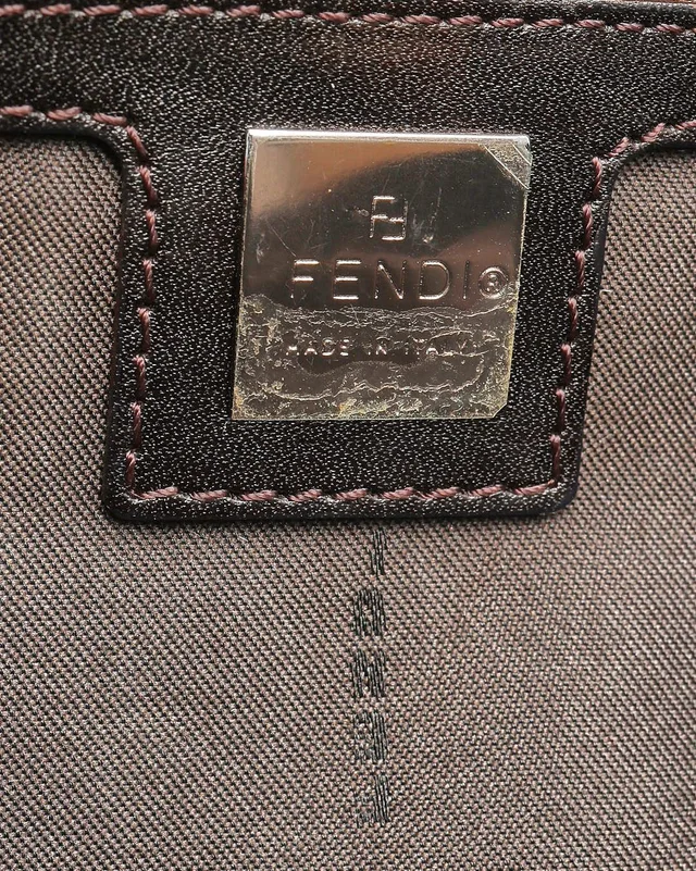 Fendi Zucchino Patent Bag in Patent leather from A Retro Tale, photo 7 of 9