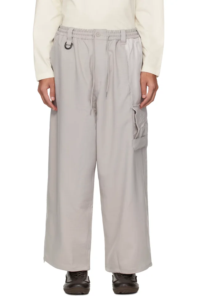 Beige Sport Uniform Straight Cargo Pants, image 1 of 1 from SSENSE