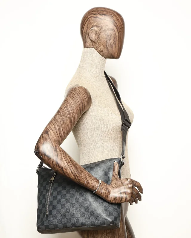 Louis Vuitton Damier Graphite Mick PM Bag in Grey from A Retro Tale, photo 7 of 7