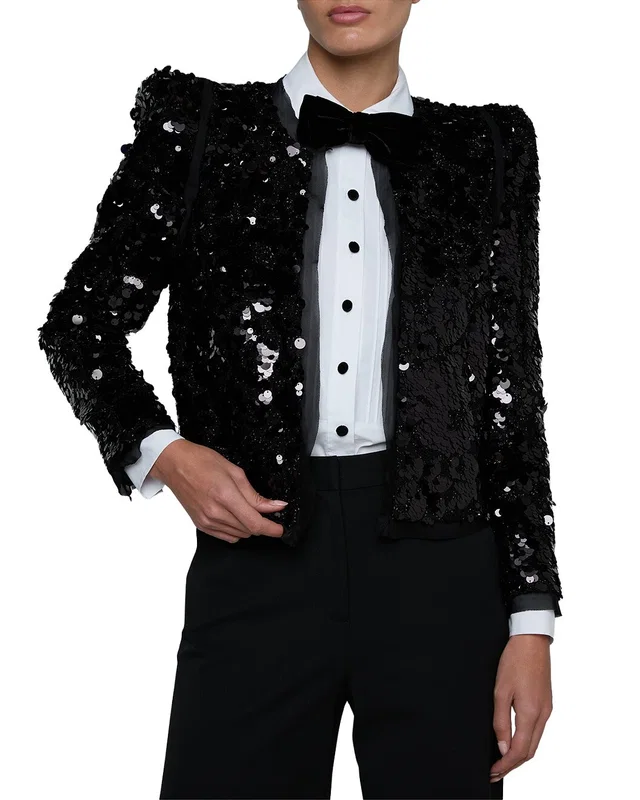 L’AGENCE Shai Pointed Shoulder Jacket, image 1 of 1 from Rue La La
