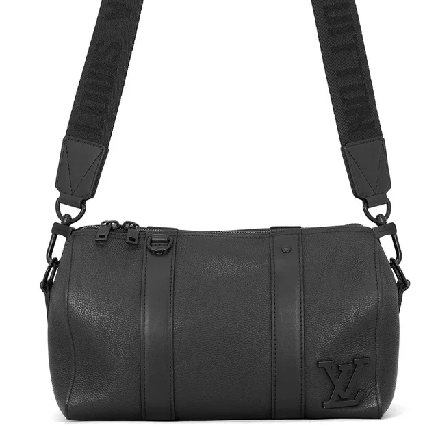 City・Keepall NoirM59255 Grained Calf Leather LV Aerogram in Calfskin from GALLERY RARE