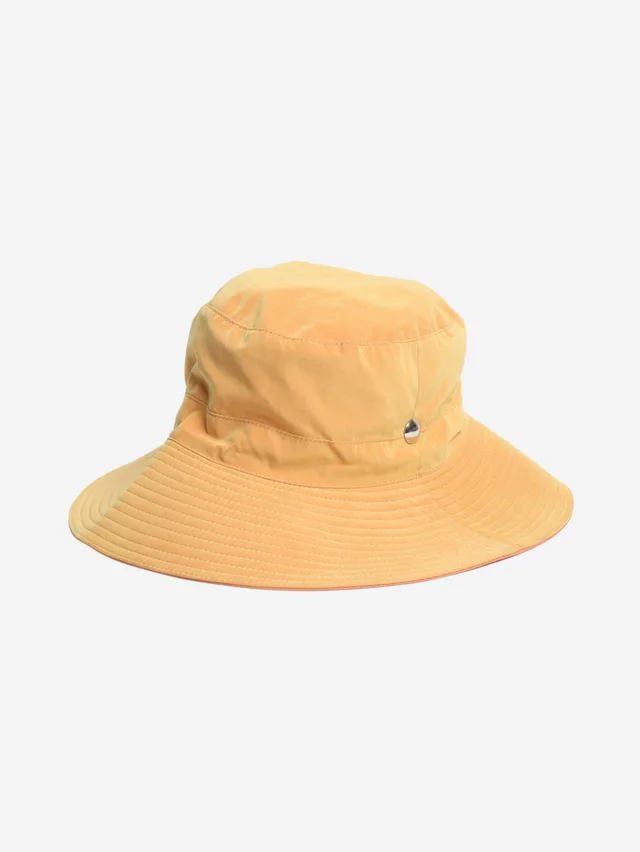 Hermès Orange nylon bucket hat in Orange Nylon from Sign of the Times