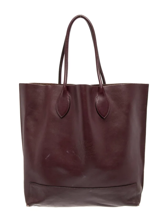 Mulberry Leather Tote in Leather from The RealReal