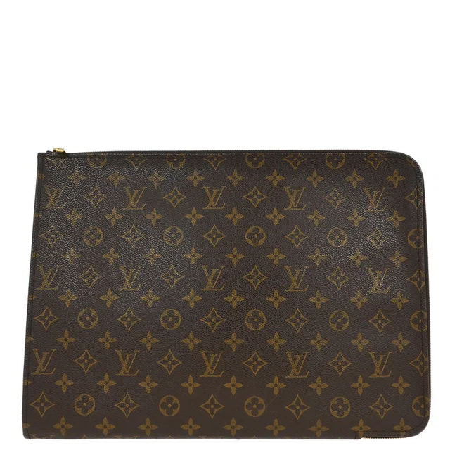 Louis Vuitton Monogram Poche Documents Business Bag M53456 in Canvas from AMORE Vintage Tokyo