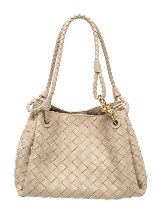 Bottega Veneta Intrecciato Parachute in Woven leather from The RealReal