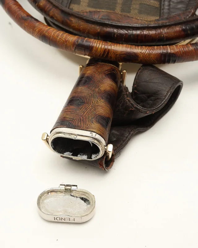 Fendi Zucca Spy Bag in Woven leather from A Retro Tale, photo 7 of 11