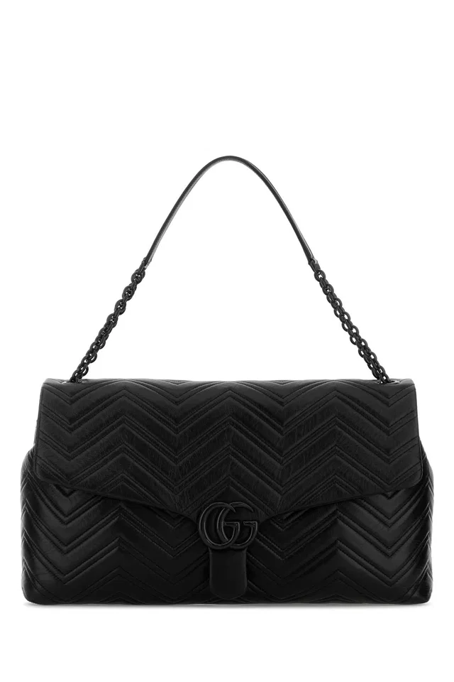 Gucci Harmont Shoulder Bag — Black in Black Leather from HEWI