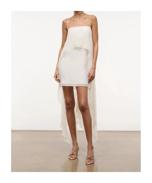 Staud Bead-embellished tiered mini dress, photo 5 of 9 from SENSER