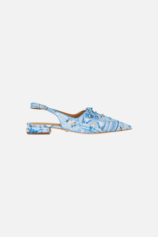 Camilla eBoutique ELENA LACE UP FRONT POINTED SLINGBACK DE NADA GRANADA from CAMILLA, photo 1 of 1