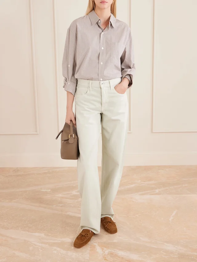 SLVRLAKE Tess Long low-rise barrel-leg jeans, photo 2 of 2 from NET-A-PORTER (Canada)