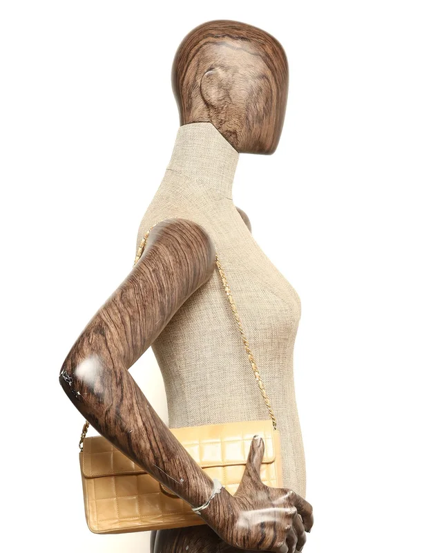 Chanel East West Chocolate Bar Flap Bag in Brown Leather from A Retro Tale, photo 12 of 12