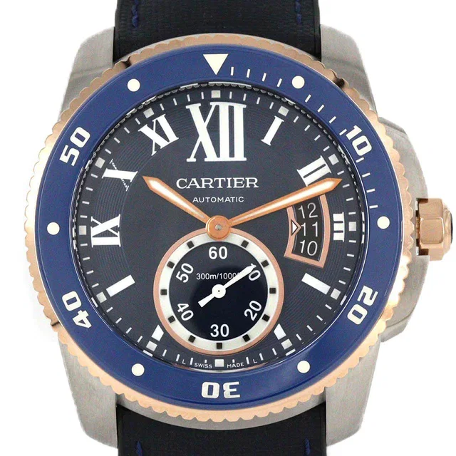 Calibre de Cartier Diver Stainless Steel Automatic Watch from LuxUness