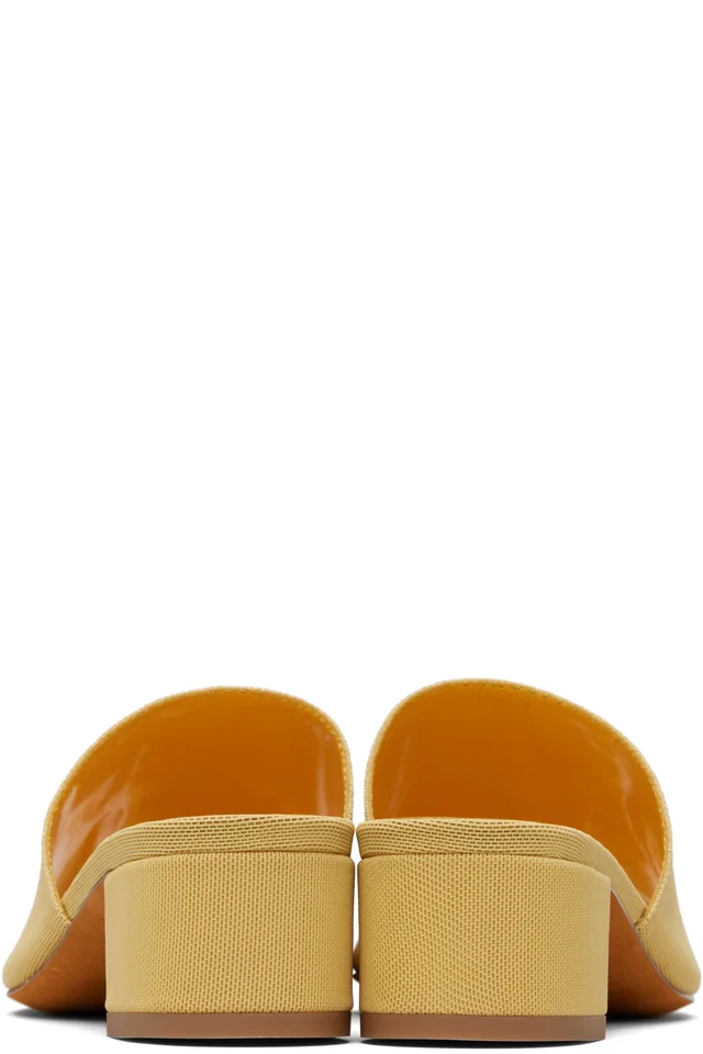 Maryam Nassir Zadeh Yellow Sophie Heeled Sandals, photo 2 of 5 from SSENSE
