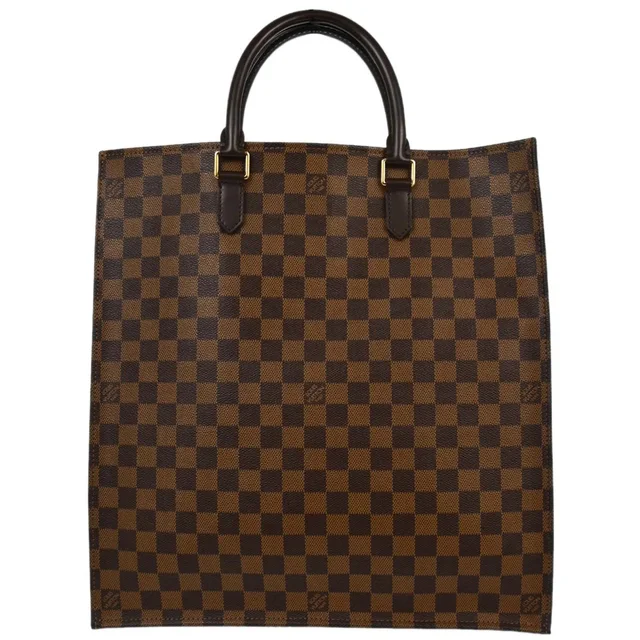 Louis Vuitton Damier Sac Plat Tote Handbag N51140 in Canvas from AMORE Vintage Tokyo