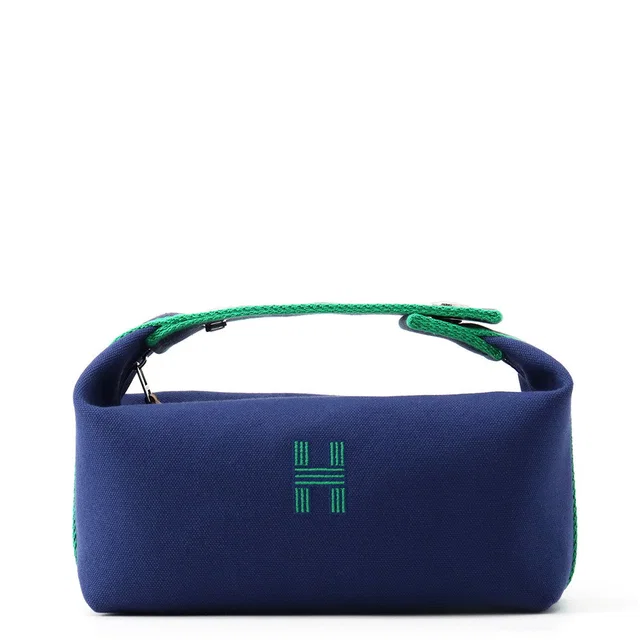Hermès Brid a Black Marine Canvas Size PM in Black Canvas from GALLERY RARE