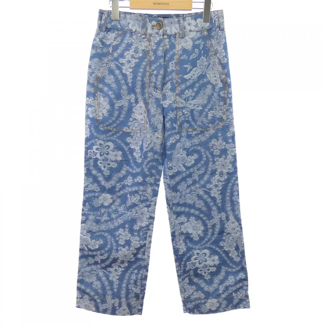 Etro Pants & jeans in Blue from LuxUness
