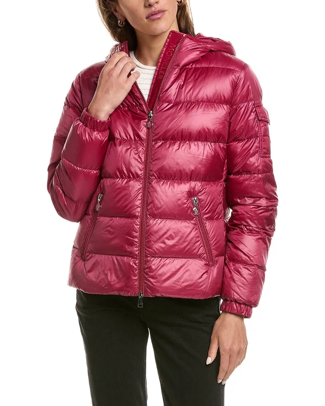 Moncler Glesse Hooded Short Down Jacket, image 1 of 1 from Rue La La