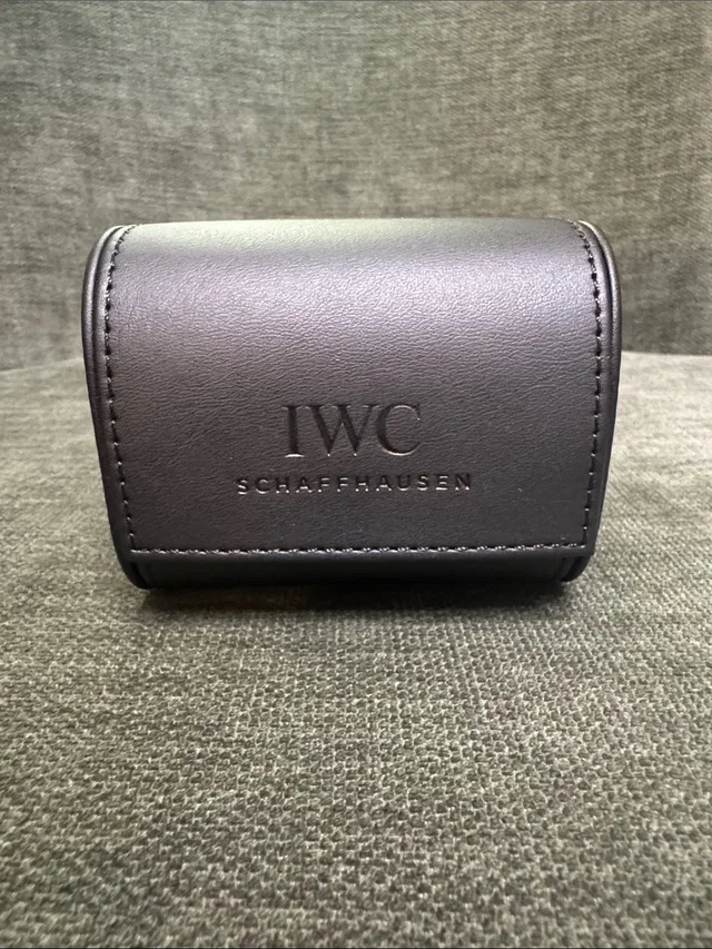 IWC Compact Travel Watch Case - Dark Brown in black Leather from Poshmark