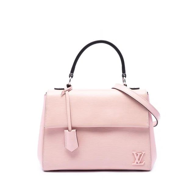 Pink Louis Vuitton Epi Cluny BB Satchel in Pink Leather from Designer Revival
