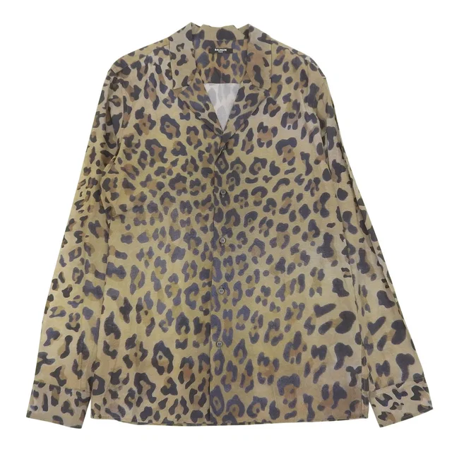 Balmain Cupra Cotton Long Sleeve Shirt from LuxUness