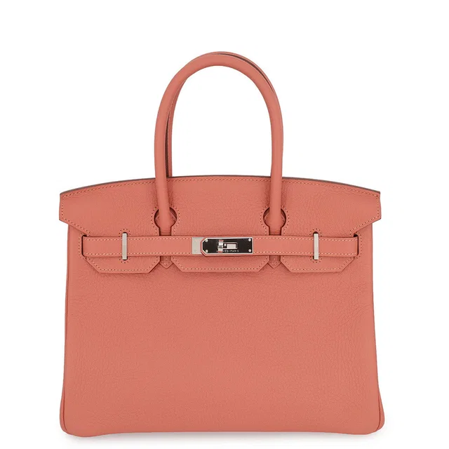Hermès Birkin Rosy Togo Leather Size 30 in Togo leather from GALLERY RARE
