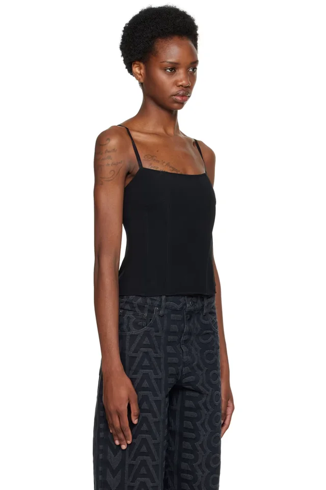 Marc Jacobs Black 'The Structured' Camisole, photo 2 of 4 from SSENSE