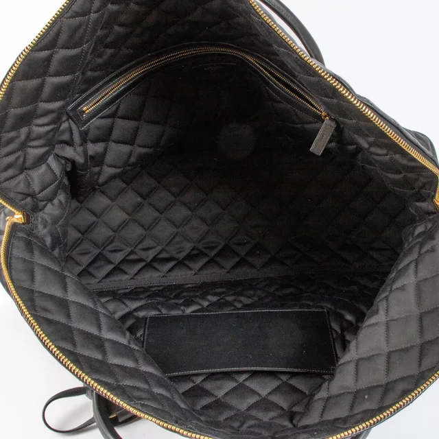 Saint Laurent ES Giant Quilted Travel Bag in Black Leather from Labellov, photo 6 of 6
