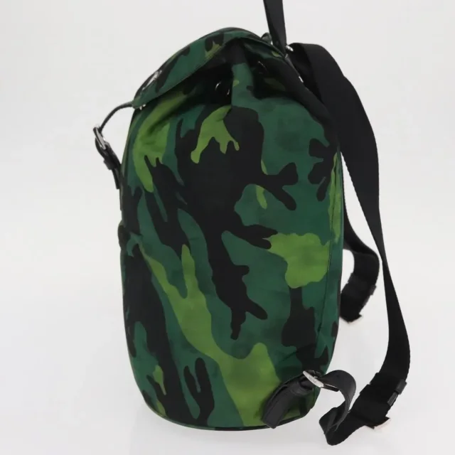 Prada Camouflage Tessuto Green Nylon Bag in Green Nylon from HEWI, photo 3 of 24
