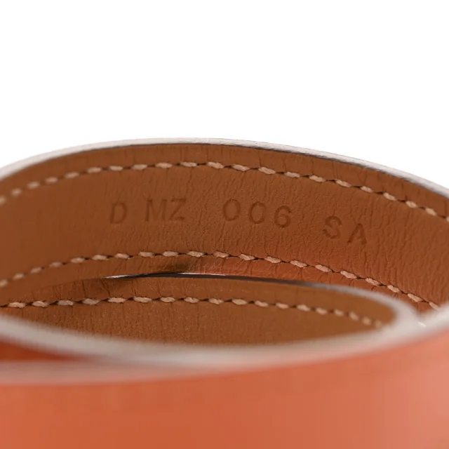 Hermès Swift O'Kelly Double Tour Bracelet T2 Orange in Orange Swift leather from FASHIONPHILE, photo 5 of 8
