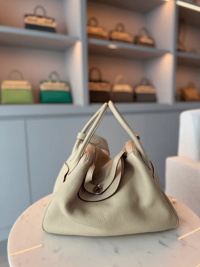 Hermès Lindy BAGS in Clemence leather from Luxury Promise