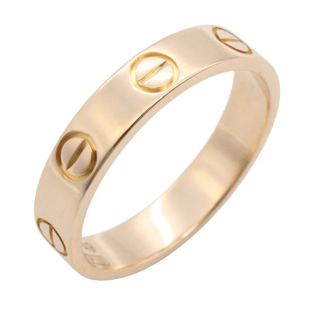 Cartier Mini Love Ring Au750 Ring Size 8 from LuxUness