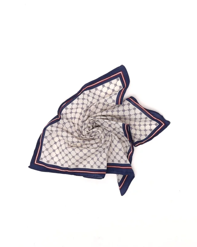 Gucci 40 Paolo Cotton Scarf from A Retro Tale, photo 2 of 4