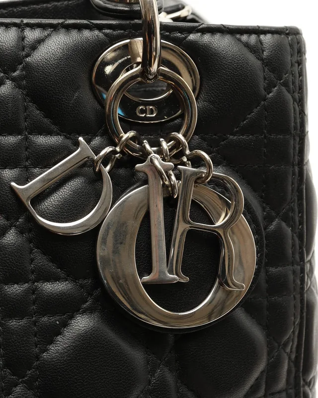 Medium Lady Dior Bag in Leather from A Retro Tale, photo 7 of 10